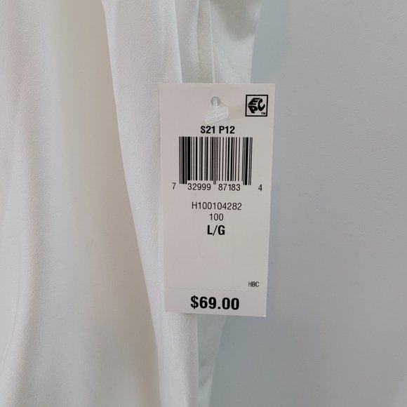 INC (International Concepts) Satin like sleeveless blouse - Picture 9 of 9